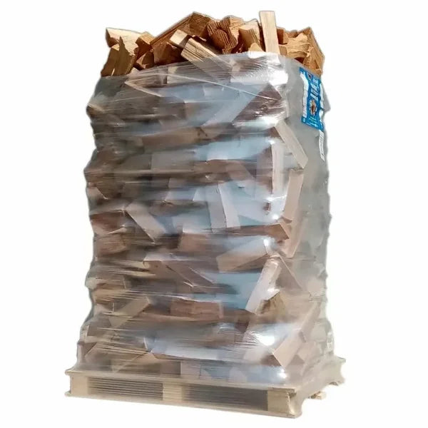 Leña - 40 cm - Pacas sobre palet - 2 m3 - Extra Seca