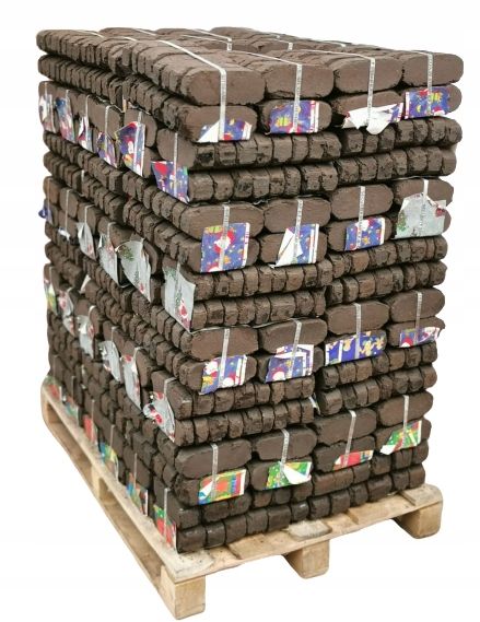 Briquetas de turba ECOLÓGICAS de 1000 kg