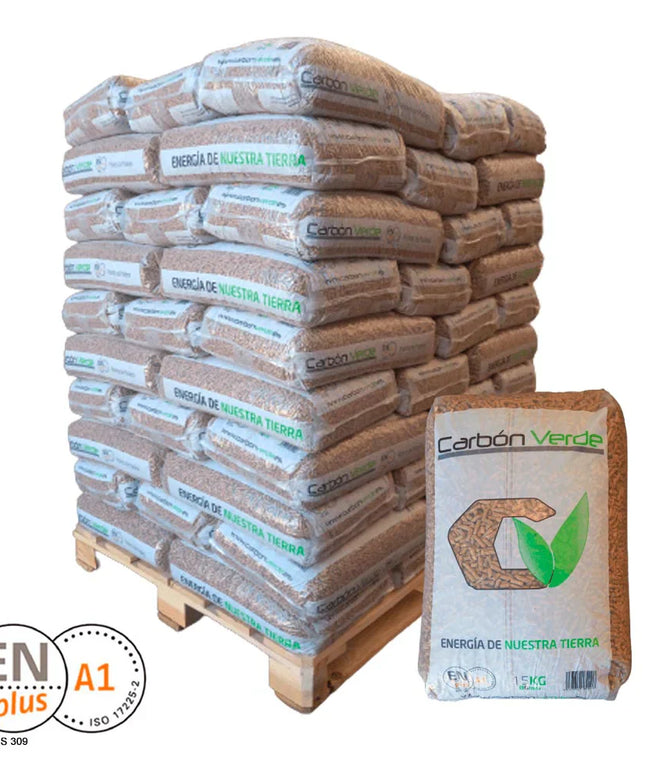 Carbón Verde Pellet – 70 sacos