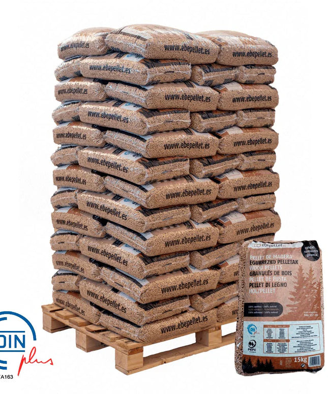 Ebepellet – 65 sacos de pellets