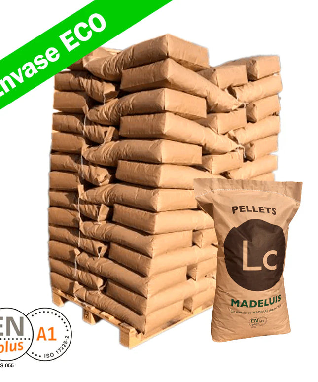 MadeLuis – envase pellet ECO – 65 sacos