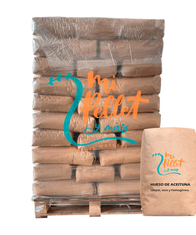 Hueso de aceituna – Palet 70 sacos de 15 kg