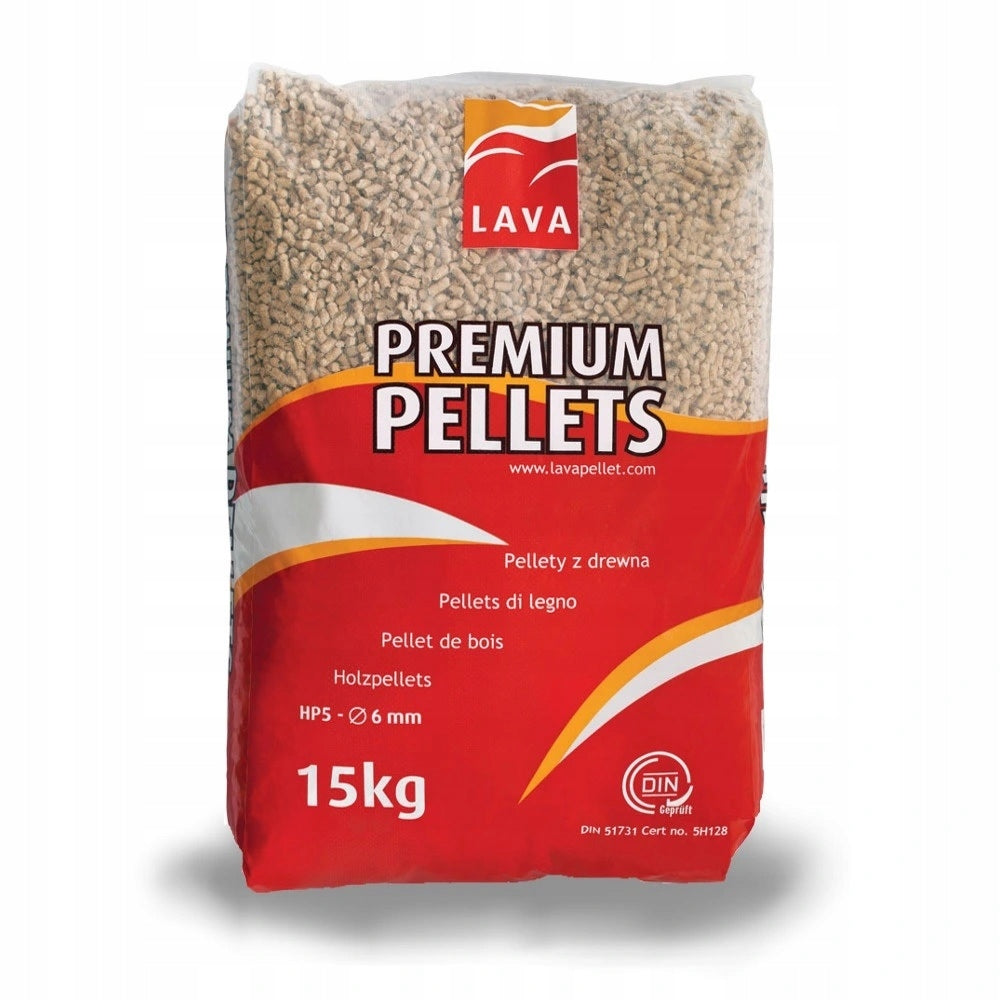 Paleta con pellets 6 mm 975 kg LAVA™.