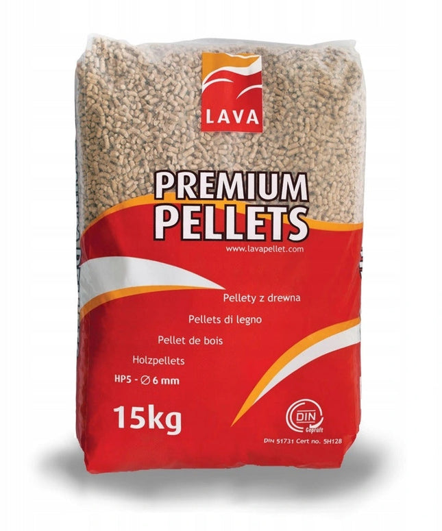 Paleta con pellets 6 mm 975 kg LAVA™.