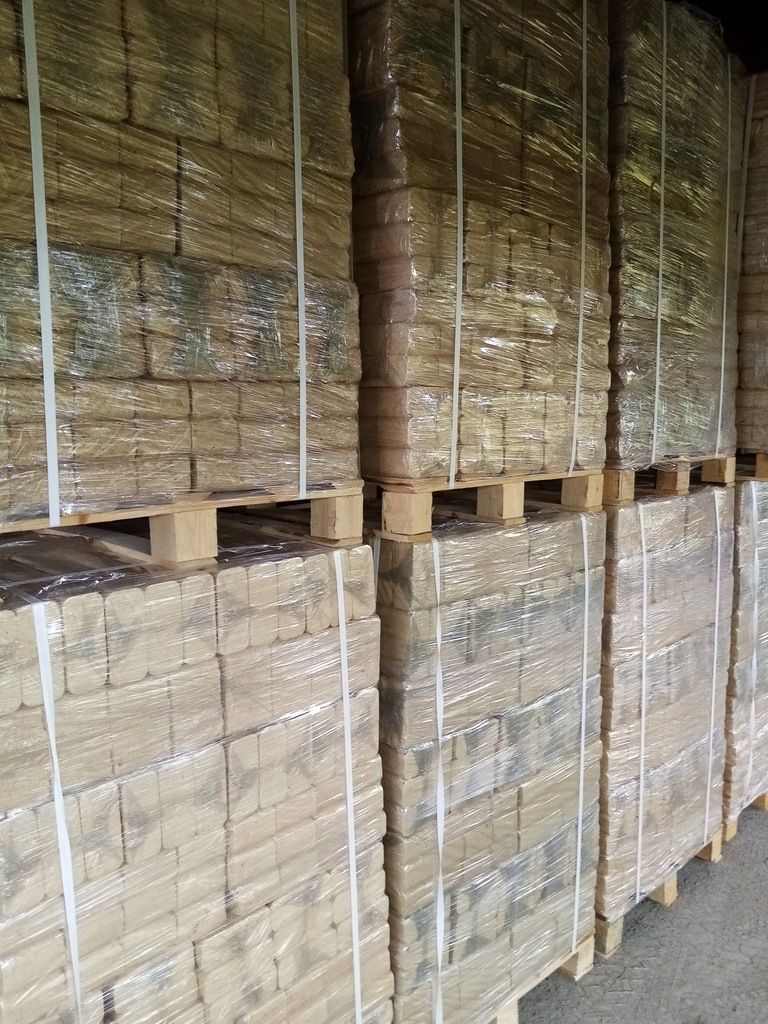 Briquetas de madera RUF, paleta de 960 kg