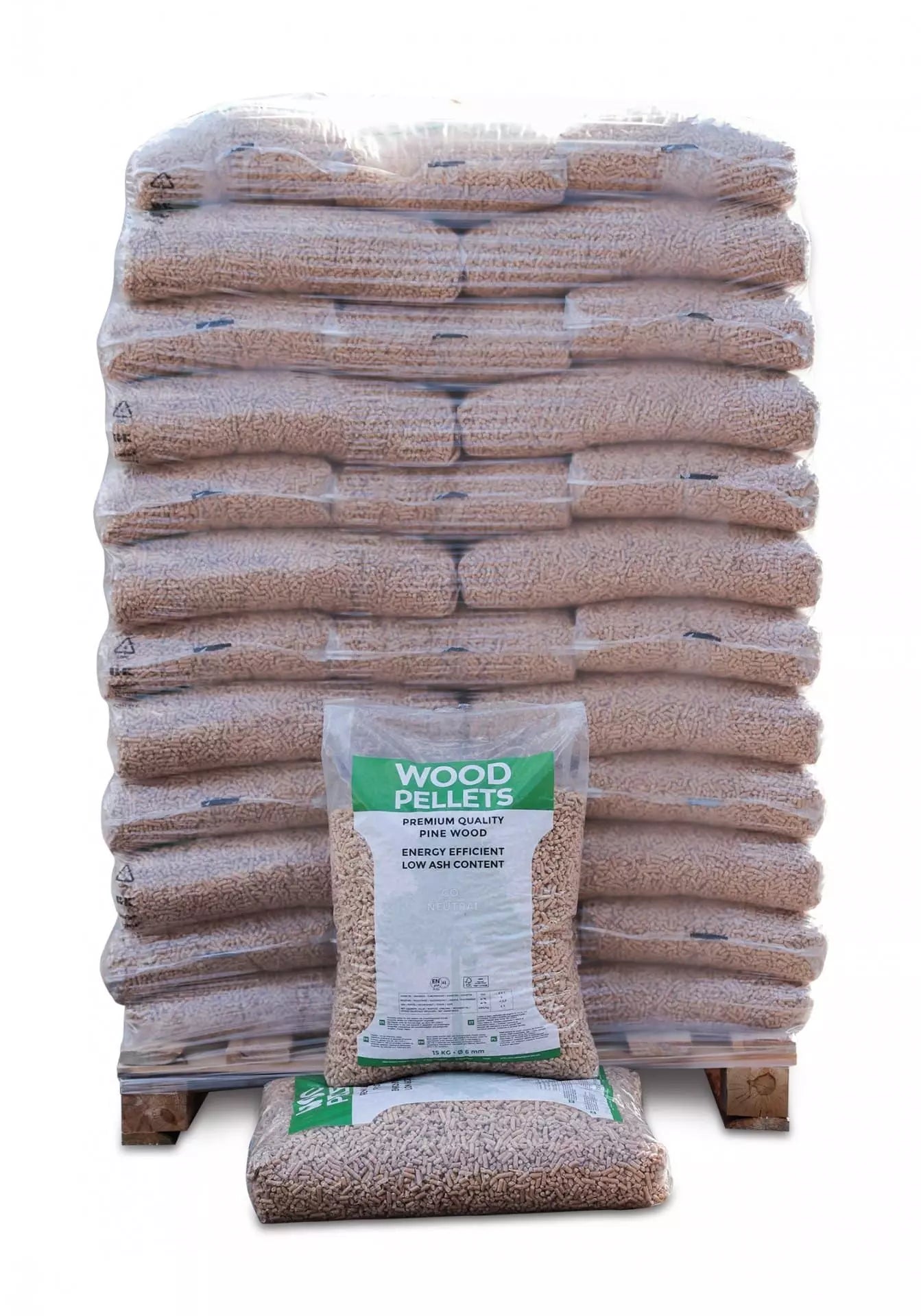 Pellets de madera IKEA ENplus A1 1080 kg / 1 palet