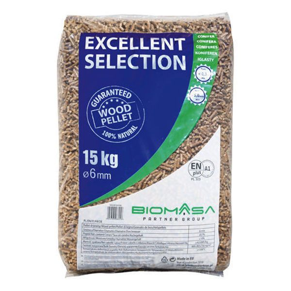 Excelente Selección A1 6 mm pellets de madera 975 kg